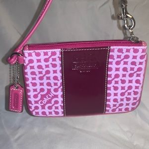 Pink Coach bag